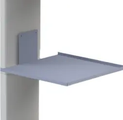 Exura cart close up image showing small shelf