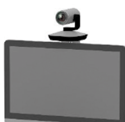 Exura cart screen with webcam