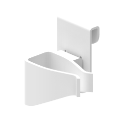 Zippy X300 EPR Laptop Cart scanner holder shown on a transparent background